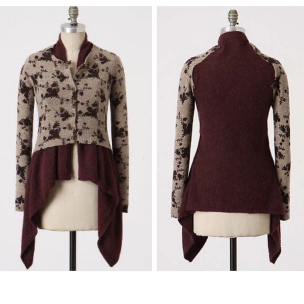 Anthropology sweater Cozy Times Two